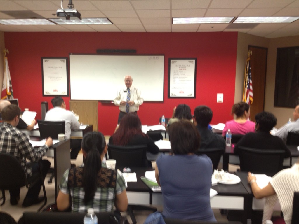 Jim Forde, Director of Approved Real Estate Academy Teaching Real Estate Practice